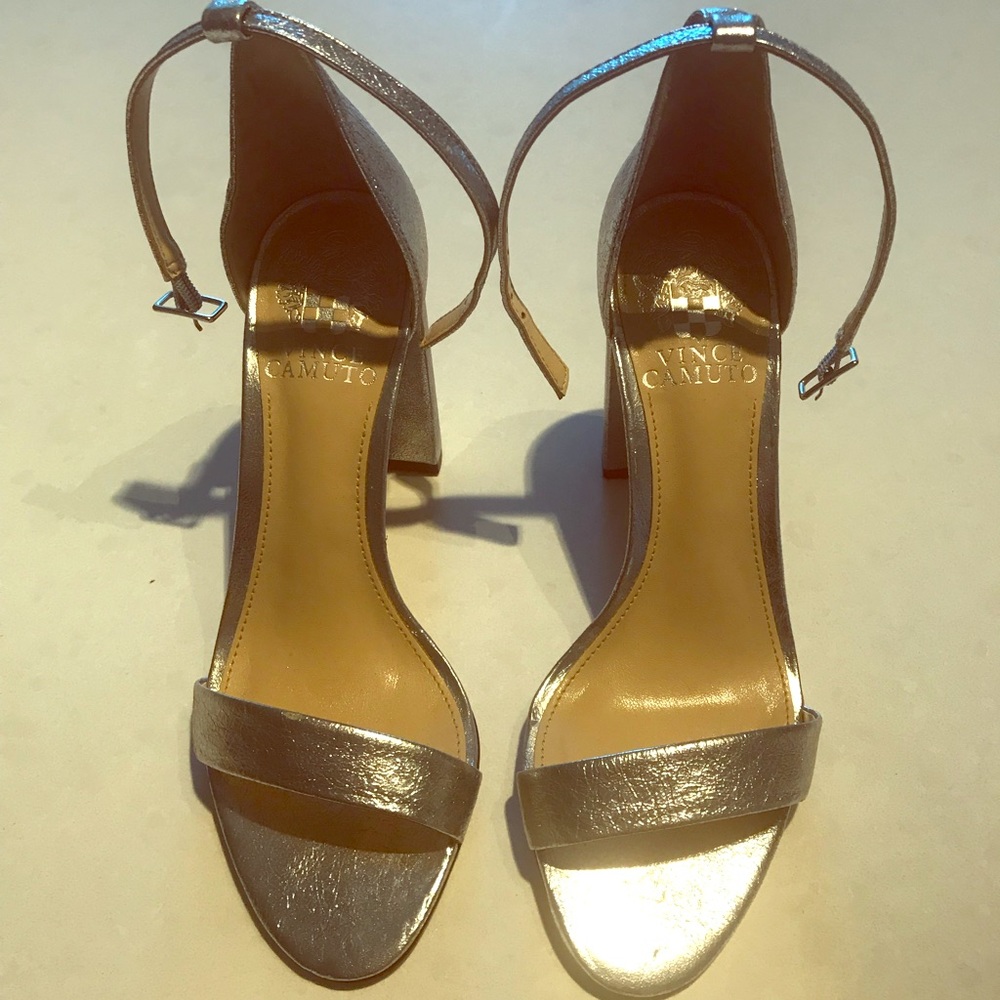 Silver heels